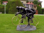 Велосипедисты в Лозанне